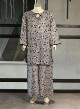 Aroob Fancy Embroidered Lawn Suits Stithed 2 Piece - ARB25G 160 GREY