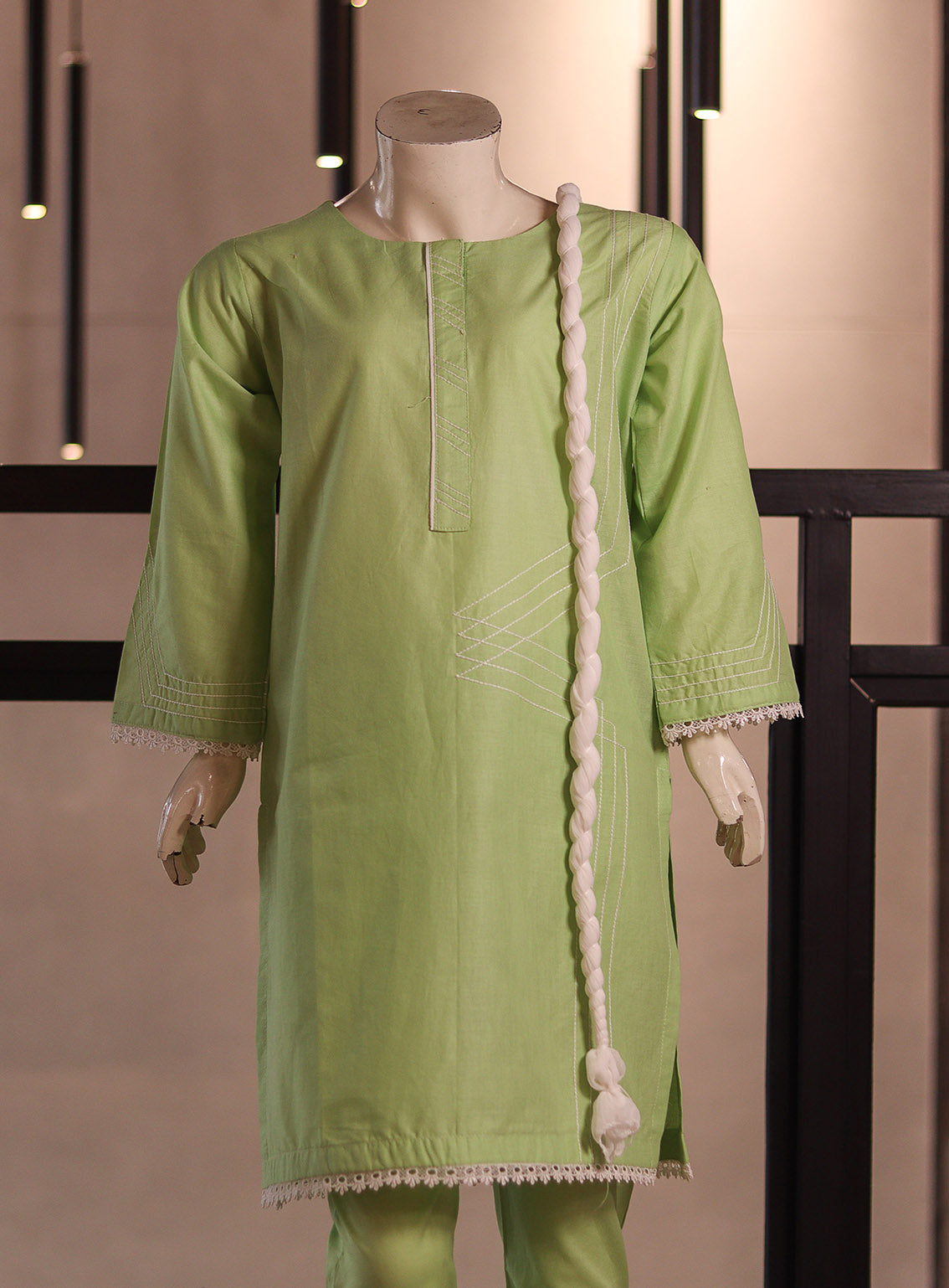 Aroob Embroidered Lawn Stitched 3 Piece Suit For Girls ARB26G D-0176 Aroob Embroidered Lawn Stitched 3 Piece Suit For Girls ARB26G D-0176