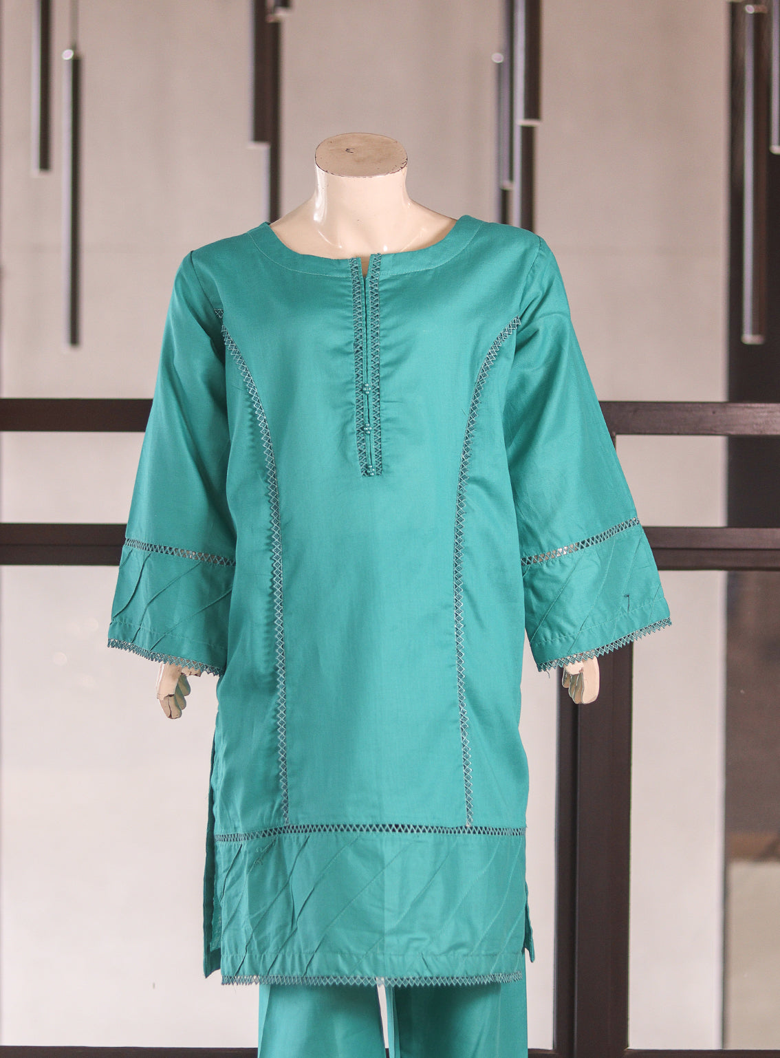 Aroob Embroidered Lawn Stitched 3 Piece Suit For Girls ARB26G D-0300-DGN Aroob Embroidered Lawn Stitched 3 Piece Suit For Girls ARB26G D-0300-DGN