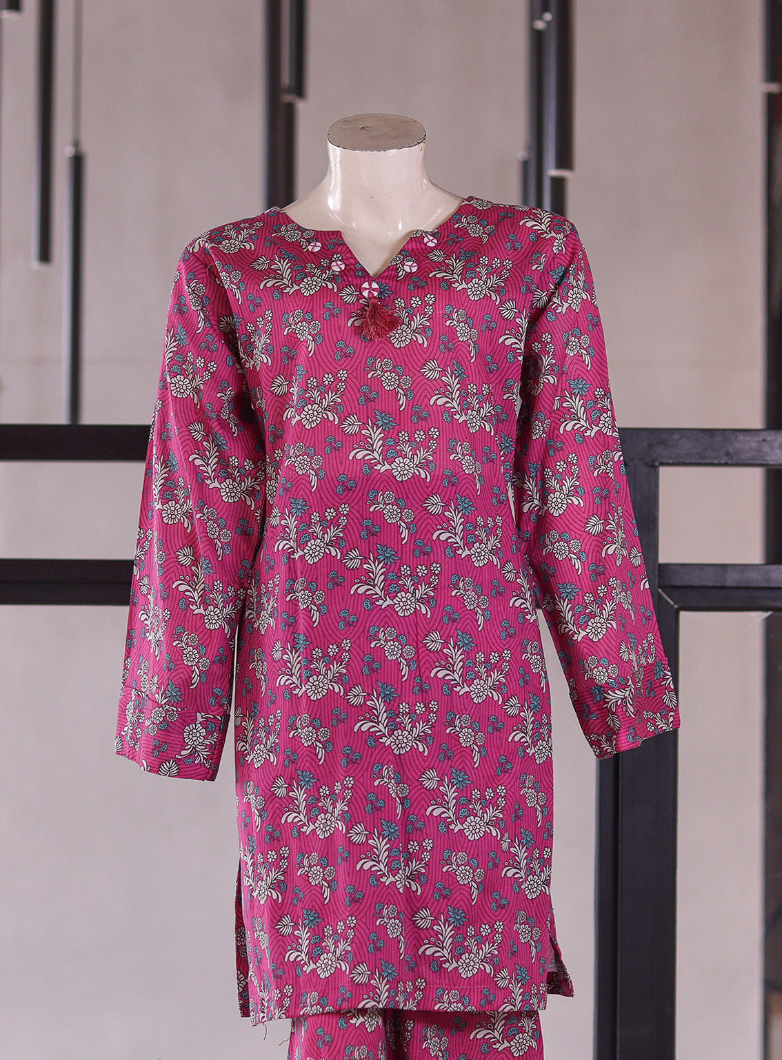Aroob Printed Cotton Stitched 3 Piece Suit For Girls ARB26G D-0334-PK Aroob Printed Cotton Stitched 3 Piece Suit For Girls ARB26G D-0334-PK