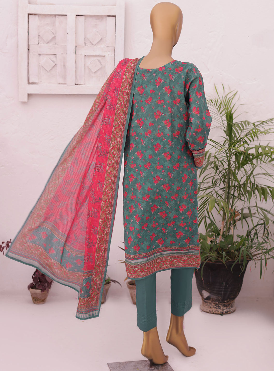 Asasa By HZ Textile Embroidered Lawn Suits Unstitched 3 Piece - HZ24AEL 45 Asasa By HZ Textile Embroidered Lawn Suits Unstitched 3 Piece - HZ24AEL 45
