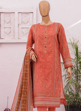 Asasa By HZ Textile Embroidered Lawn Suits Unstitched 3 Piece - HZ24AEL 51