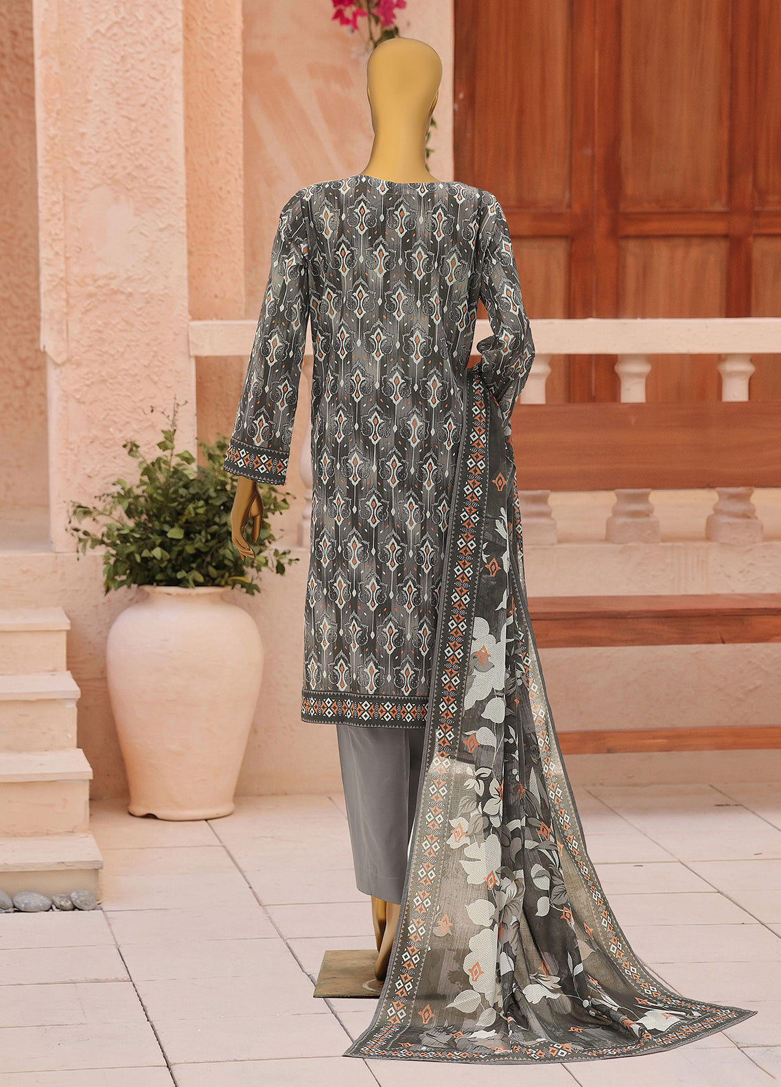 Asasa By HZ Textile Digital Printed Embroidered Lawn 3 Piece Unstitched Suit HZ26ADPE D-AEC-1293 Asasa By HZ Textile Digital Printed Embroidered Lawn 3 Piece Unstitched Suit HZ26ADPE D-AEC-1293