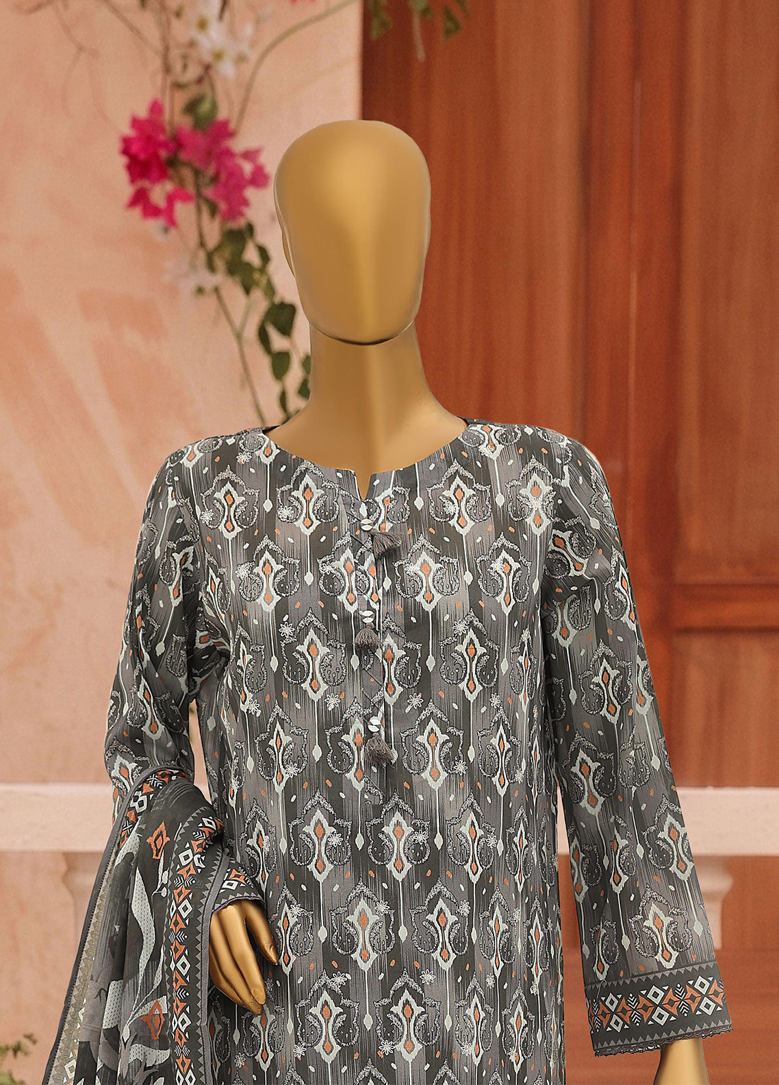 Asasa By HZ Textile Digital Printed Embroidered Lawn 3 Piece Unstitched Suit HZ26ADPE D-AEC-1293 Asasa By HZ Textile Digital Printed Embroidered Lawn 3 Piece Unstitched Suit HZ26ADPE D-AEC-1293