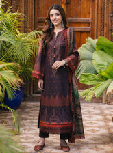 Asim Jofa Printed Lawn Suits Unstitched 3 Piece - AJ24BP AJGB-06
