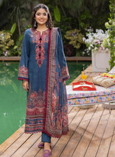 Asim Jofa Printed Lawn Suits Unstitched 3 Piece - AJ24BP AJGB-09
