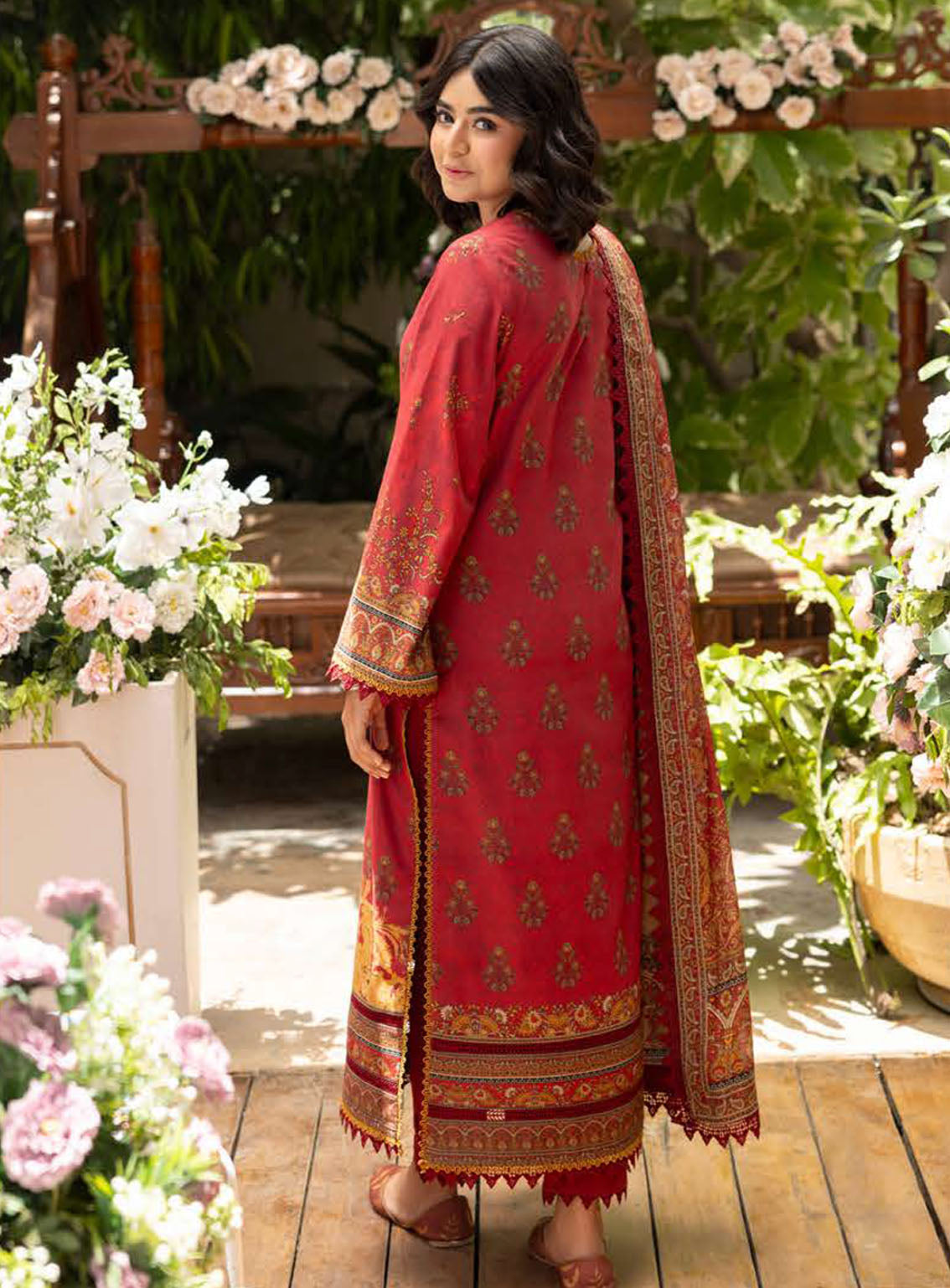 Asim Jofa Printed Lawn Suits Unstitched 3 Piece - AJ24BP AJGB-10 Asim Jofa Printed Lawn Suits Unstitched 3 Piece - AJ24BP AJGB-10