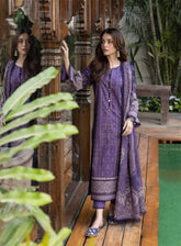 Asim Jofa Printed Lawn Suits Unstitched 3 Piece - AJ24BP AJGB-13