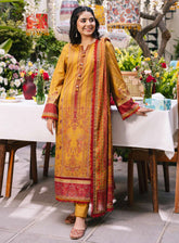 Asim Jofa Printed Lawn Suits Unstitched 3 Piece - AJ24BP AJGB-14
