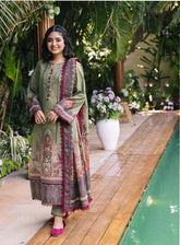 Asim Jofa Printed Lawn Suits Unstitched 3 Piece - AJ24BP AJGB-15