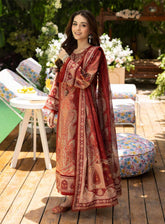 Asim Jofa Printed Lawn Suits Unstitched 3 Piece - AJ24BP AJGB-16