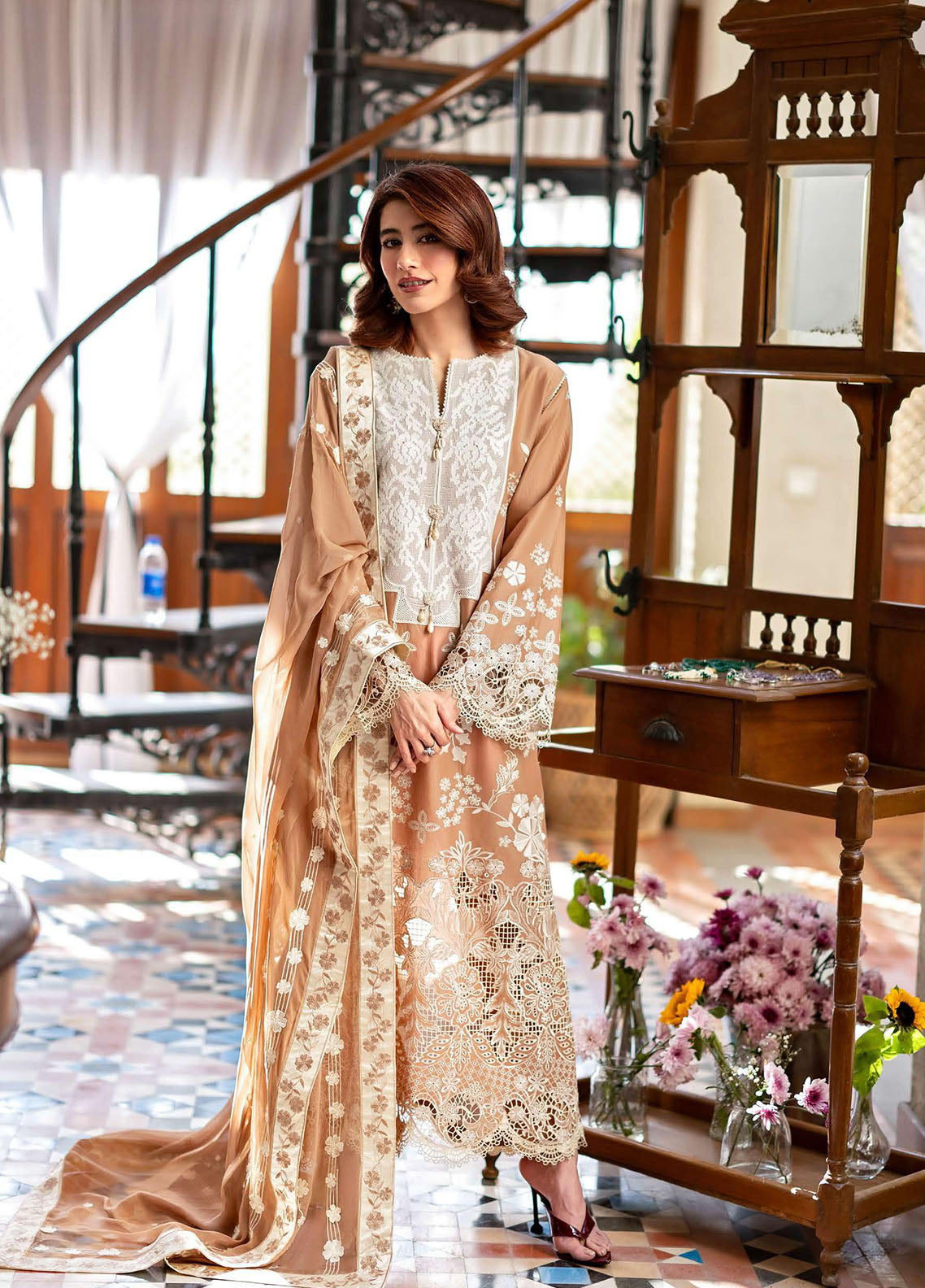 Astoria By Mushq Festive Embroidered Lawn 3 Piece Unstitched Suit MQ26AFL D-09 ELODIE Astoria By Mushq Festive Embroidered Lawn 3 Piece Unstitched Suit MQ26AFL D-09 ELODIE