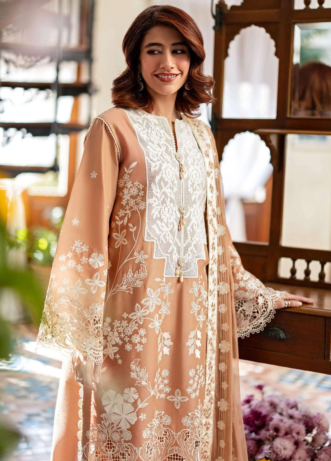 Astoria By Mushq Festive Embroidered Lawn 3 Piece Unstitched Suit MQ26AFL D-09 ELODIE Astoria By Mushq Festive Embroidered Lawn 3 Piece Unstitched Suit MQ26AFL D-09 ELODIE