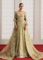Aure By Afrozeh Formals Embroidered Net 3 Piece Unstitched Suit AF26AF D-1234 THEODORA