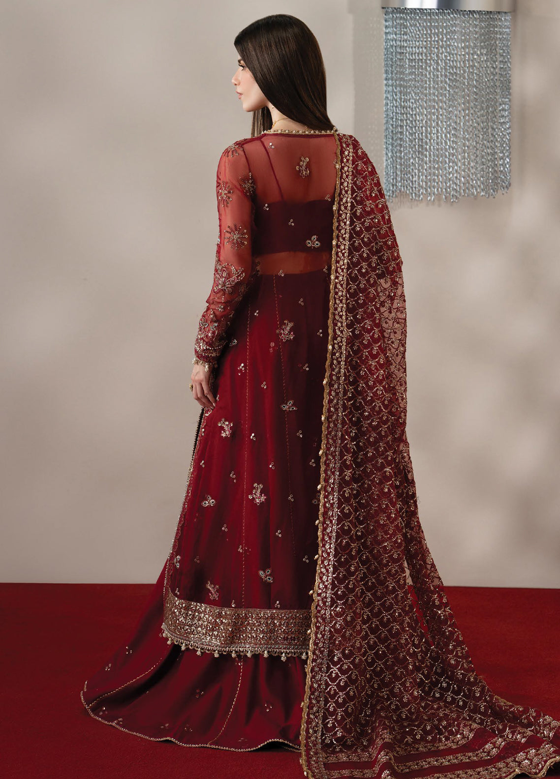 Aure By Afrozeh Formals Embroidered Organza 3 Piece Unstitched Suit AF26AF D-1237 FLORENTINE Aure By Afrozeh Formals Embroidered Organza 3 Piece Unstitched Suit AF26AF D-1237 FLORENTINE