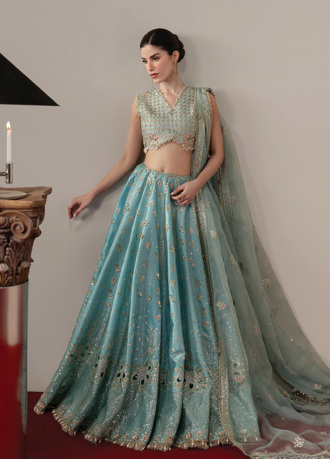 Aure By Afrozeh Formals Embroidered Sony Lawa 3 Piece Unstitched Suit AF26AF D-1239 GRANDEZZA Aure By Afrozeh Formals Embroidered Sony Lawa 3 Piece Unstitched Suit AF26AF D-1239 GRANDEZZA