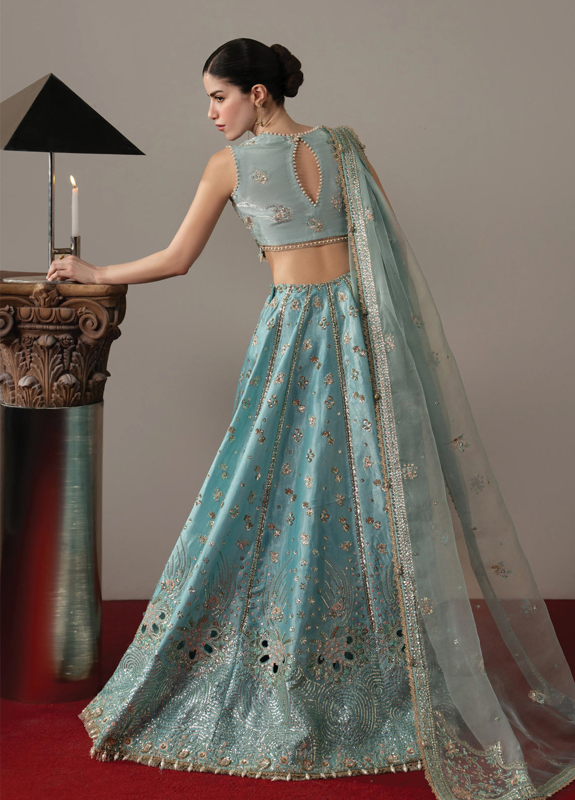 Aure By Afrozeh Formals Embroidered Sony Lawa 3 Piece Unstitched Suit AF26AF D-1239 GRANDEZZA Aure By Afrozeh Formals Embroidered Sony Lawa 3 Piece Unstitched Suit AF26AF D-1239 GRANDEZZA