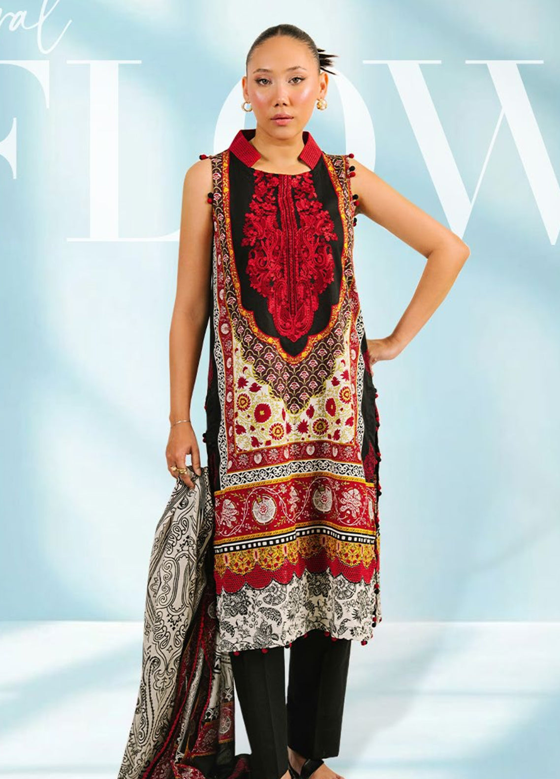 Autumn Parade By Gul Ahmed Embroidered Cotton 3 Piece Unstitched Suit GA26APMS D-DN-62071 Autumn Parade By Gul Ahmed Embroidered Cotton 3 Piece Unstitched Suit GA26APMS D-DN-62071