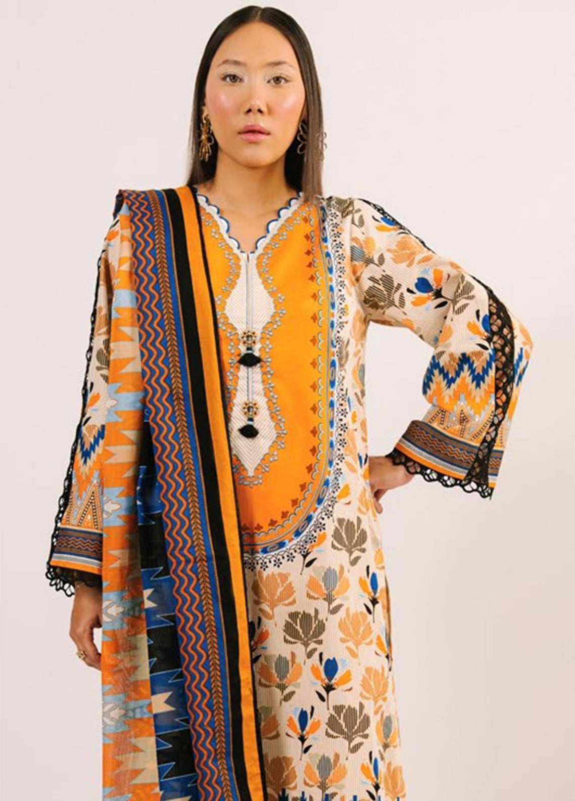 Autumn Parade By Gul Ahmed Printed Cotton 3 Piece Unstitched Suit GA26APMS D-CBN-62020 Autumn Parade By Gul Ahmed Printed Cotton 3 Piece Unstitched Suit GA26APMS D-CBN-62020