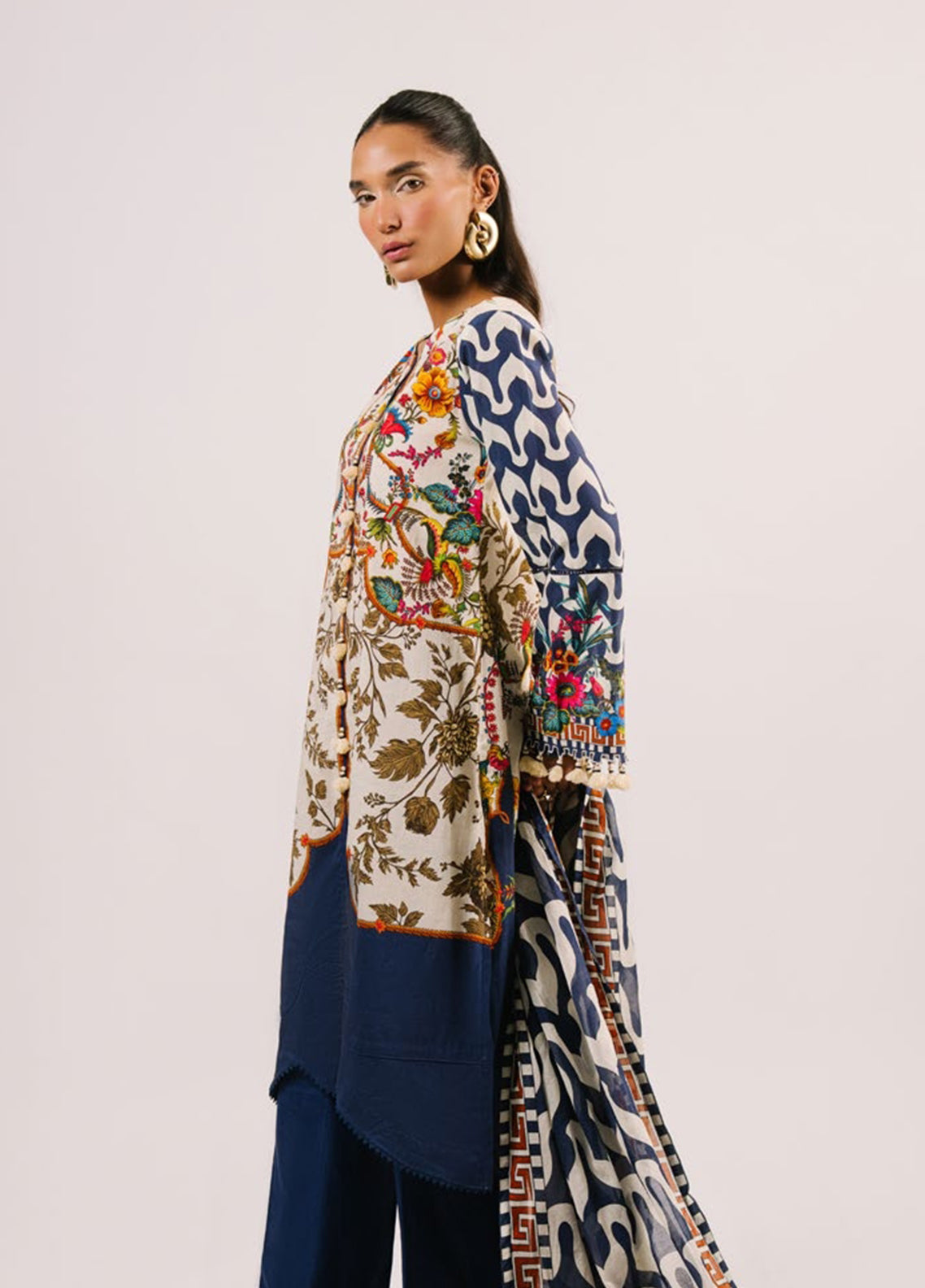 Autumn Parade By Gul Ahmed Printed Cotton 3 Piece Unstitched Suit GA26APMS D-CBN-62024 Autumn Parade By Gul Ahmed Printed Cotton 3 Piece Unstitched Suit GA26APMS D-CBN-62024
