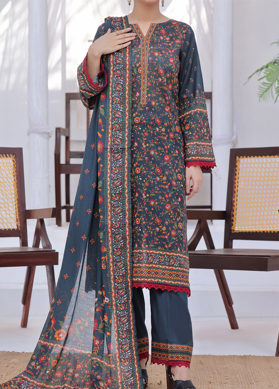 Ayesha Alishba by VS Textile Printed Lawn Suits Unstitched 3 Piece - VS25AA 598 Ayesha Alishba by VS Textile Printed Lawn Suits Unstitched 3 Piece - VS25AA 598
