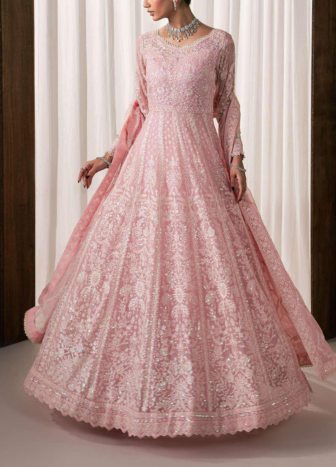 Ayla By Gulaal Embroidered Chiffon 3 Piece Unstitched Suit GL26ALC D-38 NOA Ayla By Gulaal Embroidered Chiffon 3 Piece Unstitched Suit GL26ALC D-38 NOA
