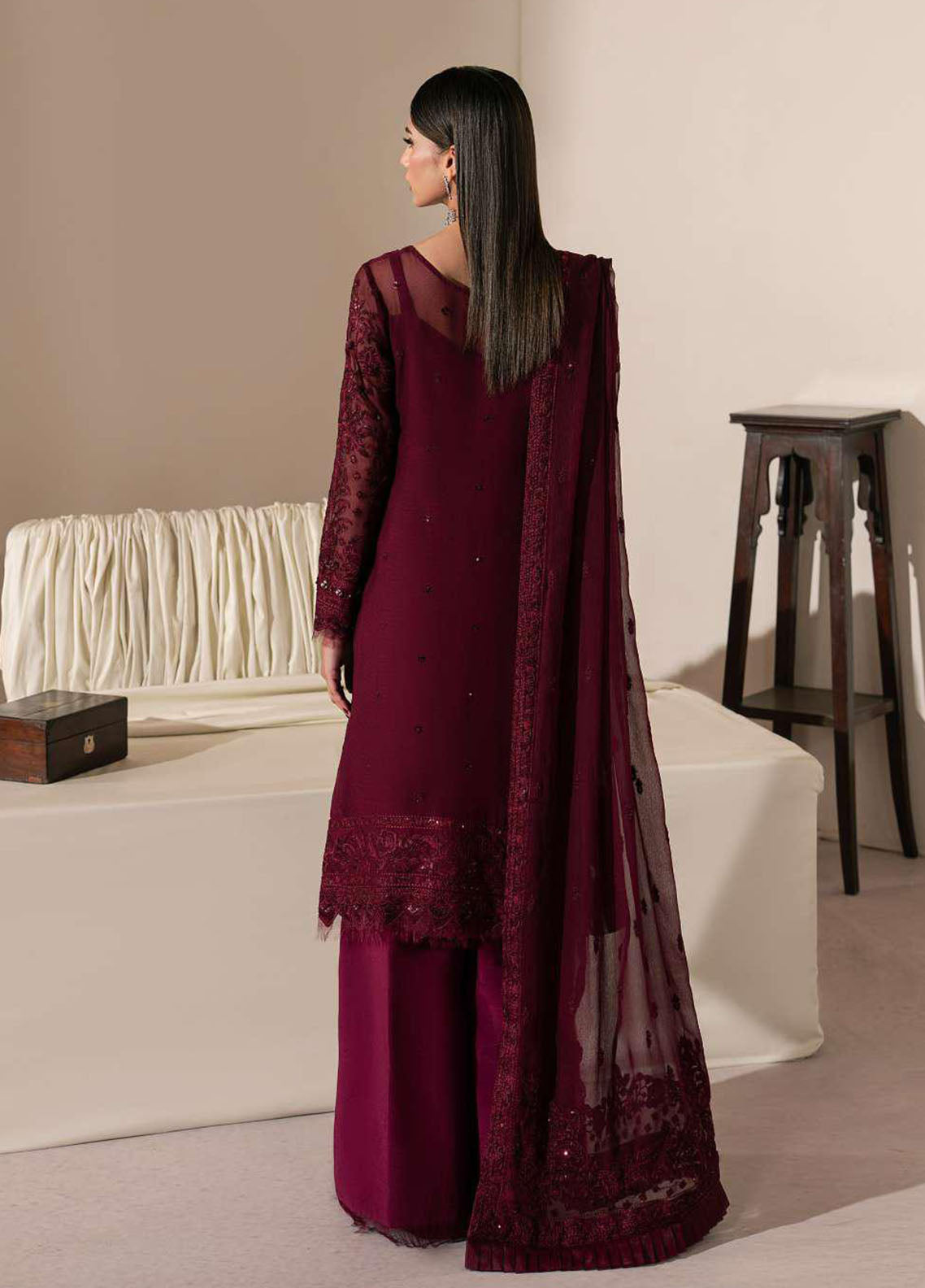 Ayla By Gulaal Embroidered Chiffon 3 Piece Unstitched Suit GL26ALC D-39 ETTA Ayla By Gulaal Embroidered Chiffon 3 Piece Unstitched Suit GL26ALC D-39 ETTA