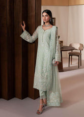 Ayla By Gulaal Embroidered Chiffon 3 Piece Unstitched Suit GL26ALC D-42 LISSE