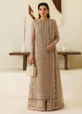 Aymal By Alizeh Fashion Handcrafted Bamber Chiffon 3 Piece Unstitched Suit AF26AHBC D-AF-BHM-4069 DISE