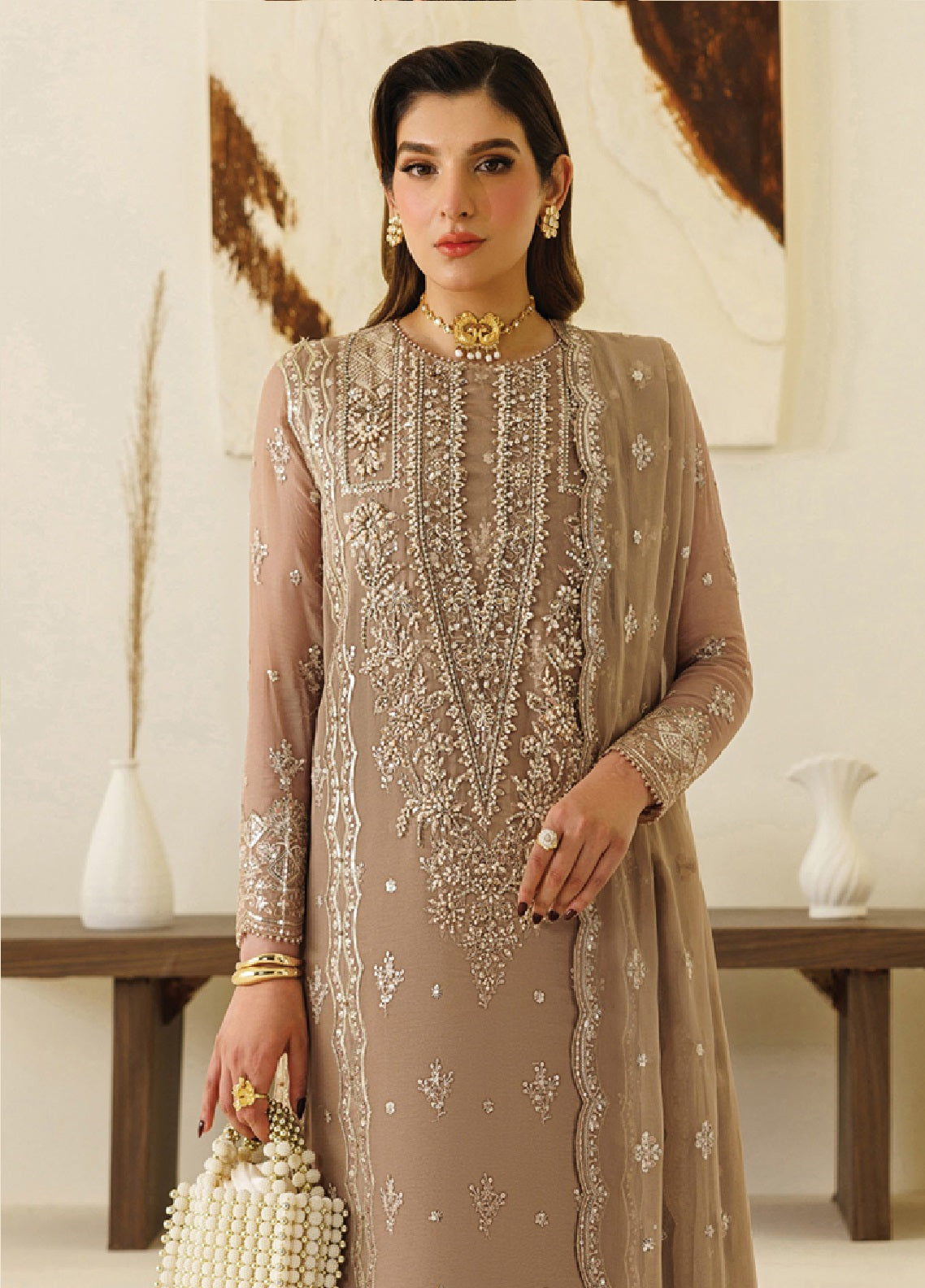 Aymal By Alizeh Fashion Handcrafted Bamber Chiffon 3 Piece Unstitched Suit AF26AHBC D-AF-BHM-4069 DISE Aymal By Alizeh Fashion Handcrafted Bamber Chiffon 3 Piece Unstitched Suit AF26AHBC D-AF-BHM-4069 DISE