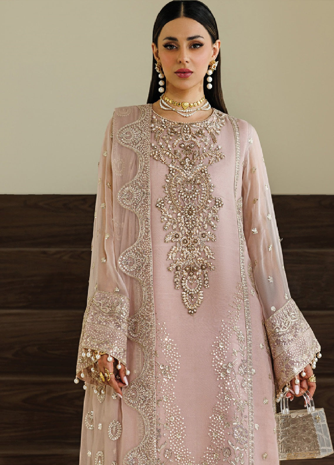 Aymal By Alizeh Fashion Handcrafted Bamber Chiffon 3 Piece Unstitched Suit AF26AHBC D-AF-BHM-4076 REEF Aymal By Alizeh Fashion Handcrafted Bamber Chiffon 3 Piece Unstitched Suit AF26AHBC D-AF-BHM-4076 REEF