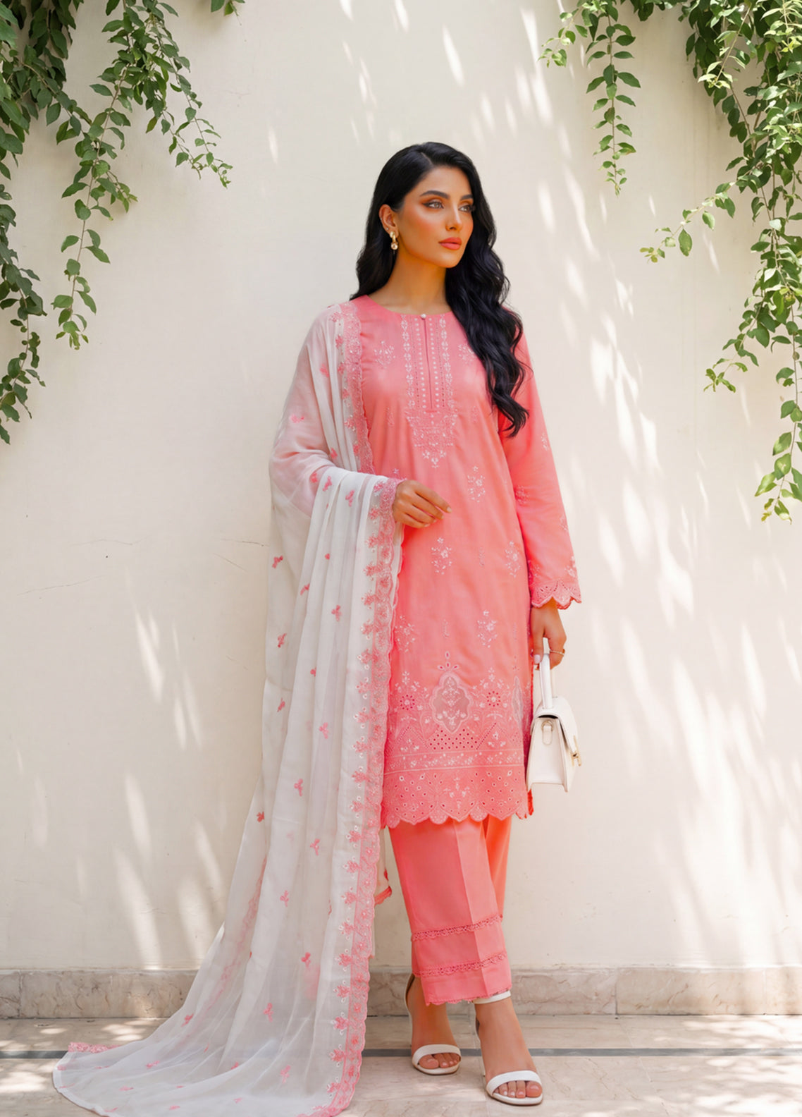 Ayra By Soghat Creation Chikankari Embroidered Lawn 3 Piece Unstitched Suit SC26ACEL D-02 Ayra By Soghat Creation Chikankari Embroidered Lawn 3 Piece Unstitched Suit SC26ACEL D-02
