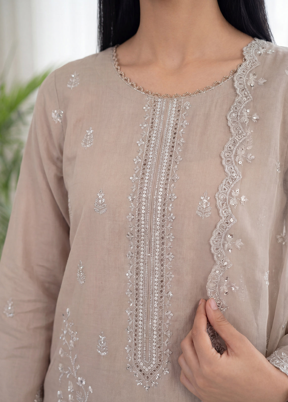 Ayra By Soghat Creation Chikankari Embroidered Lawn 3 Piece Unstitched Suit SC26ACEL D-03 Ayra By Soghat Creation Chikankari Embroidered Lawn 3 Piece Unstitched Suit SC26ACEL D-03