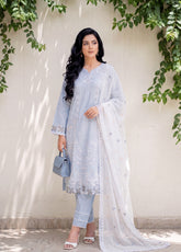 Ayra By Soghat Creation Chikankari Embroidered Lawn 3 Piece Unstitched Suit SC26ACEL D-05