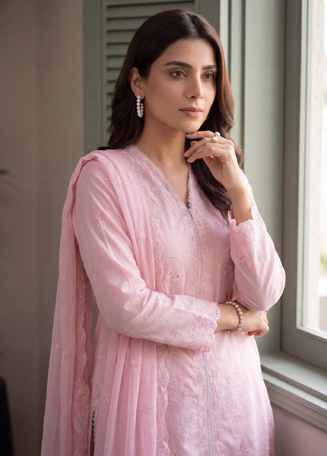 Ayra By Soghat Creation Chikankari Embroidered Lawn 3 Piece Unstitched Suit SC26ACEL D-07 Ayra By Soghat Creation Chikankari Embroidered Lawn 3 Piece Unstitched Suit SC26ACEL D-07