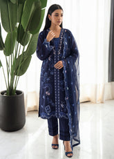 Ayra By Soghat Creation Chikankari Embroidered Lawn 3 Piece Unstitched Suit SC26ACEL D-08