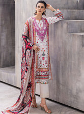 Azalea By Roheenaz Printed Lawn Suits Unstitched 3 Piece - RNZ24APL RNZ-01A