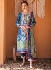 Azalea By Roheenaz Printed Lawn Suits Unstitched 3 Piece - RNZ24APL RNZ-07B