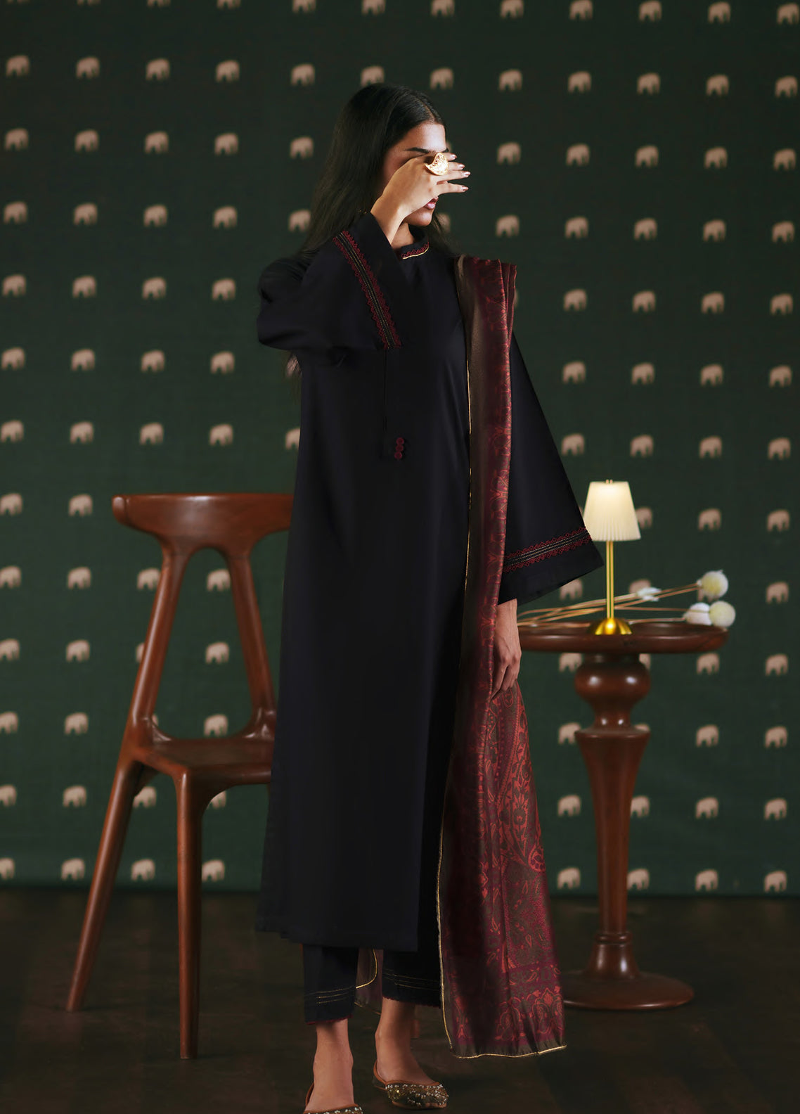 Azzurra By Casual Lite Solid Cotton Lawn 3 Piece Stitched Suit CL26ASVC D-02 MARZELLA Azzurra By Casual Lite Solid Cotton Lawn 3 Piece Stitched Suit CL26ASVC D-02 MARZELLA