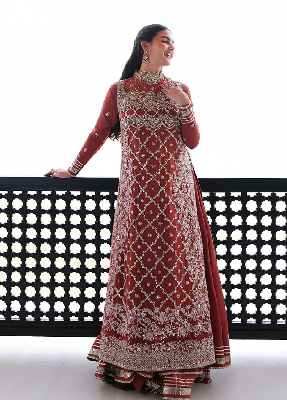 Bachelorette Chronicles By Mushq Embroidered Chiffon 3 Piece Unstitched Suit MQ26BCC D-03 ROSE ROMANCE Bachelorette Chronicles By Mushq Embroidered Chiffon 3 Piece Unstitched Suit MQ26BCC D-03 ROSE ROMANCE