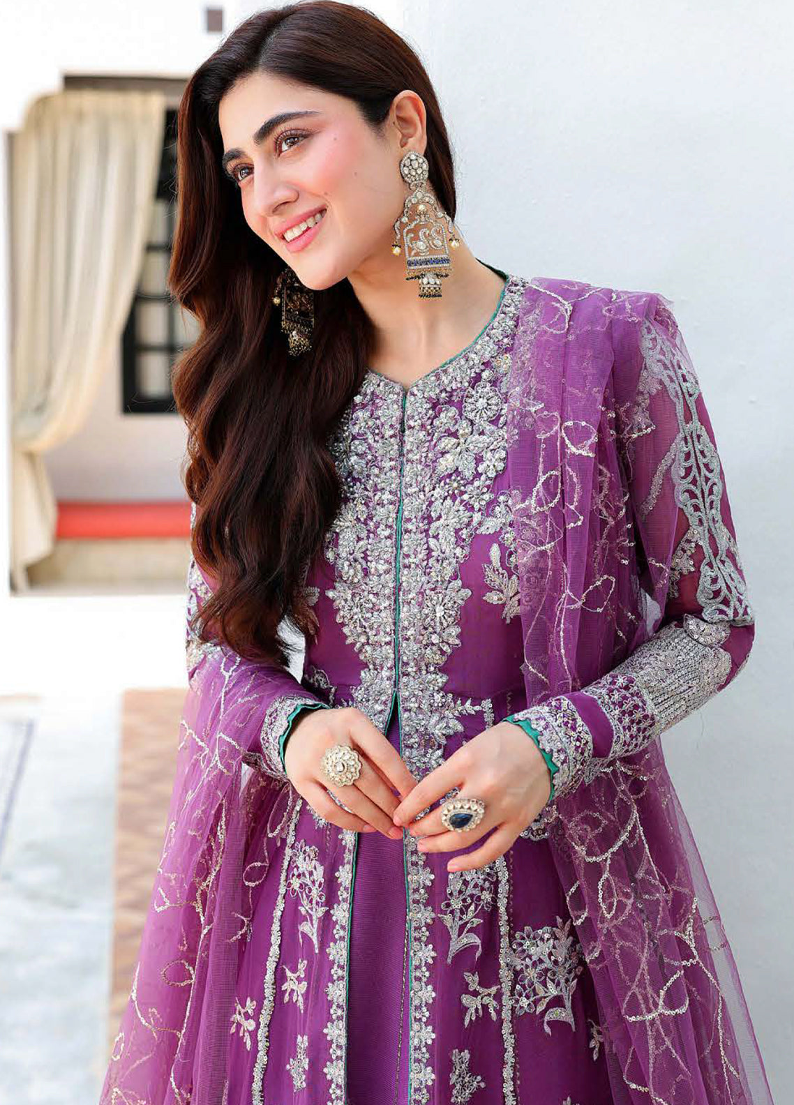 Bachelorette Chronicles By Mushq Embroidered Chiffon 3 Piece Unstitched Suit MQ26BCC D-04 DREAM GIRL Bachelorette Chronicles By Mushq Embroidered Chiffon 3 Piece Unstitched Suit MQ26BCC D-04 DREAM GIRL