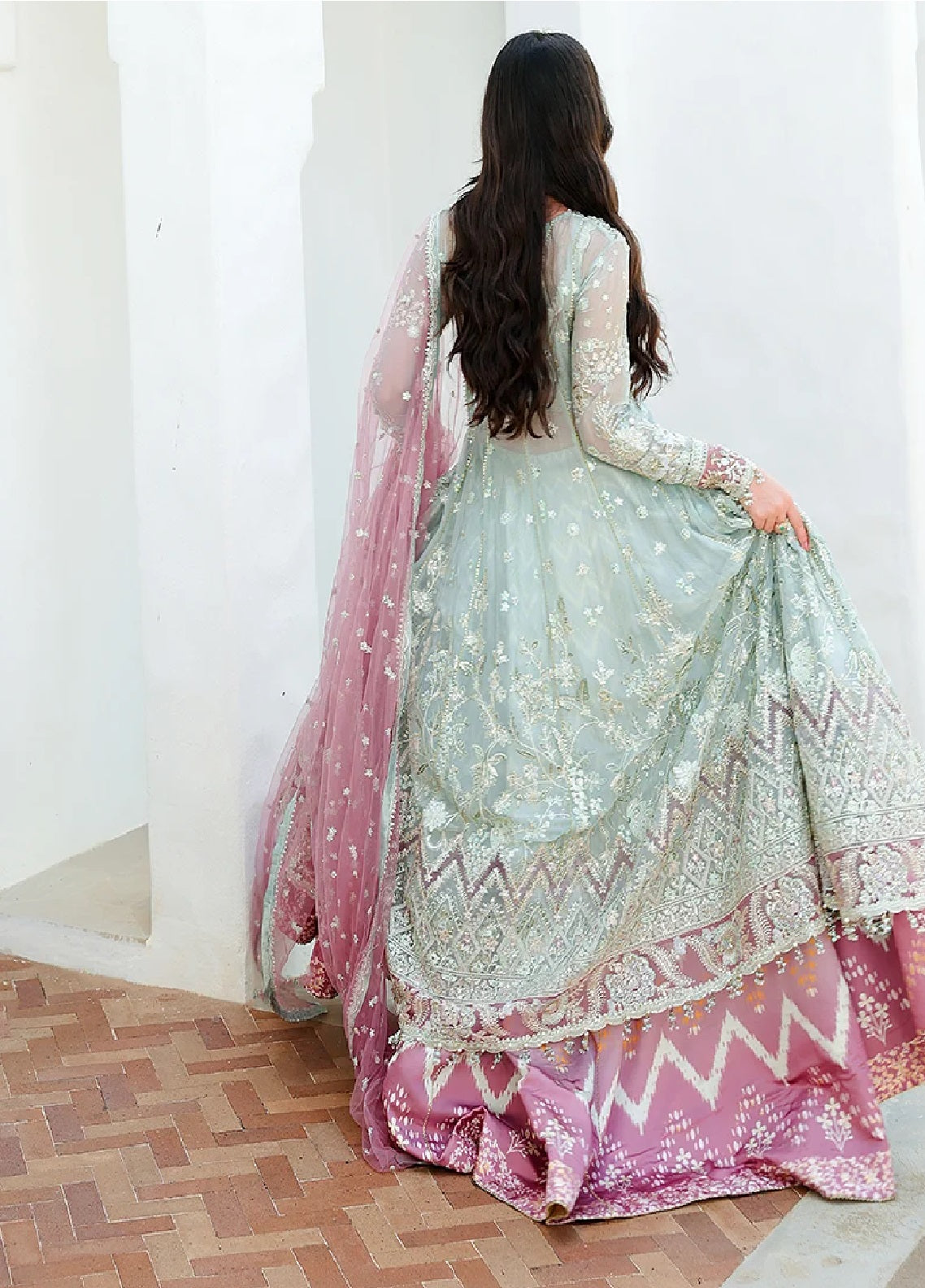 Bachelorette Chronicles By Mushq Embroidered Chiffon 3 Piece Unstitched Suit MQ26BCC D-05 FLIRTY MUSE Bachelorette Chronicles By Mushq Embroidered Chiffon 3 Piece Unstitched Suit MQ26BCC D-05 FLIRTY MUSE