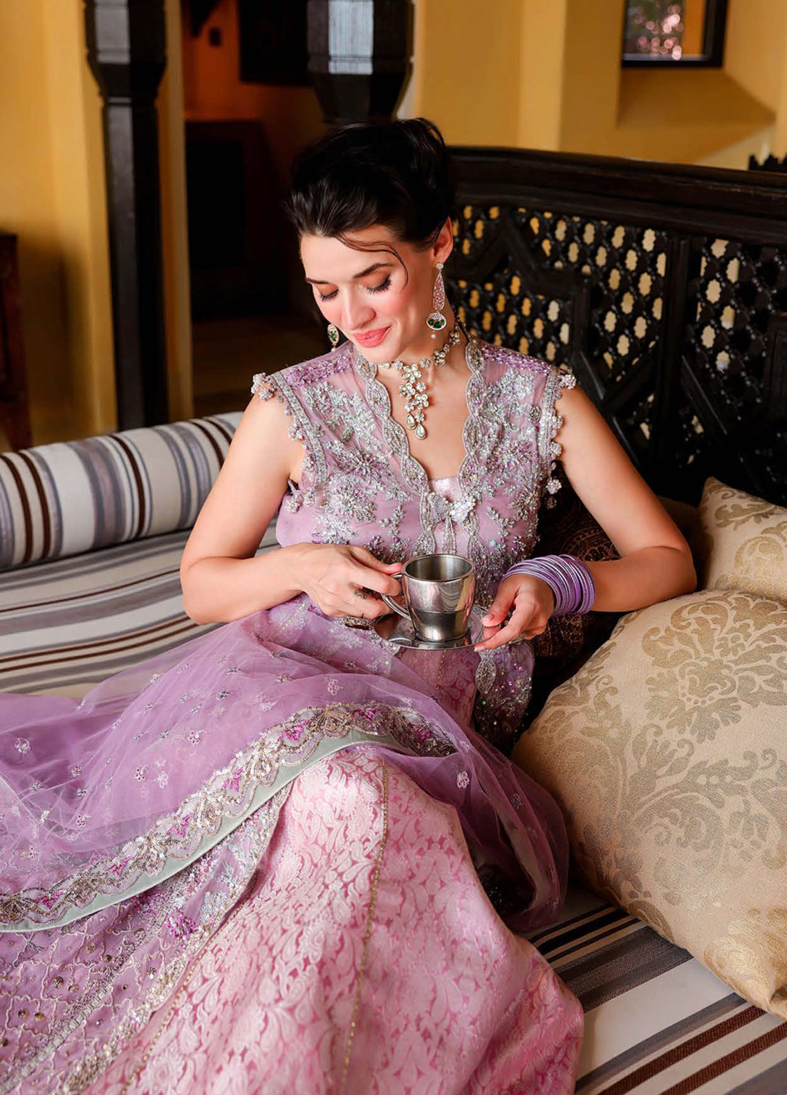 Bachelorette Chronicles By Mushq Embroidered Chiffon 3 Piece Unstitched Suit MQ26BCC D-08 MISS MISCHIEF Bachelorette Chronicles By Mushq Embroidered Chiffon 3 Piece Unstitched Suit MQ26BCC D-08 MISS MISCHIEF