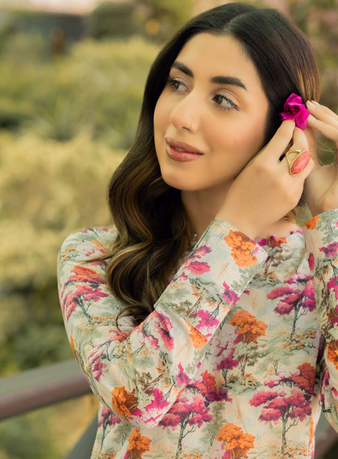 Bage-e-Gul By Gul Ahmed Printed Lawn Unstitched Kurti - GA24BG SL-42066 Bage-e-Gul By Gul Ahmed Printed Lawn Unstitched Kurti - GA24BG SL-42066