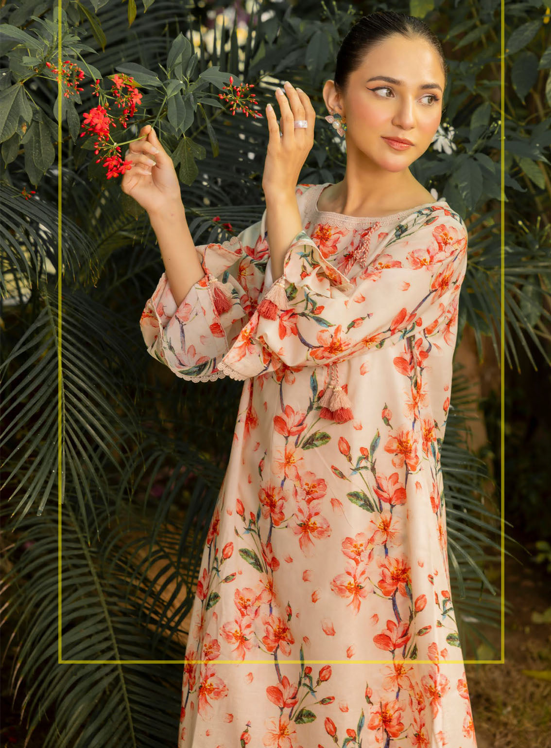 Bage-e-Gul By Gul Ahmed Printed Lawn Unstitched Kurti - GA24BG SL-42073 Bage-e-Gul By Gul Ahmed Printed Lawn Unstitched Kurti - GA24BG SL-42073