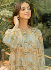 Bage-e-Gul By Gul Ahmed Printed Lawn Unstitched Kurti - GA24BG SL-42078