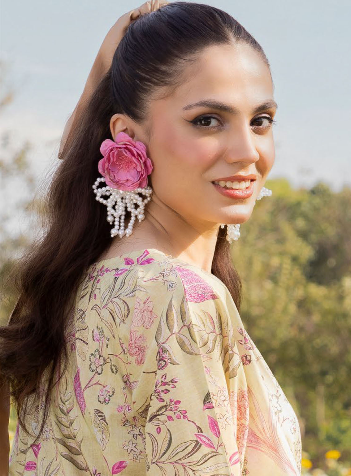 Bage-e-Gul By Gul Ahmed Printed Lawn Unstitched Kurti - GA24BG SL-42079 Bage-e-Gul By Gul Ahmed Printed Lawn Unstitched Kurti - GA24BG SL-42079