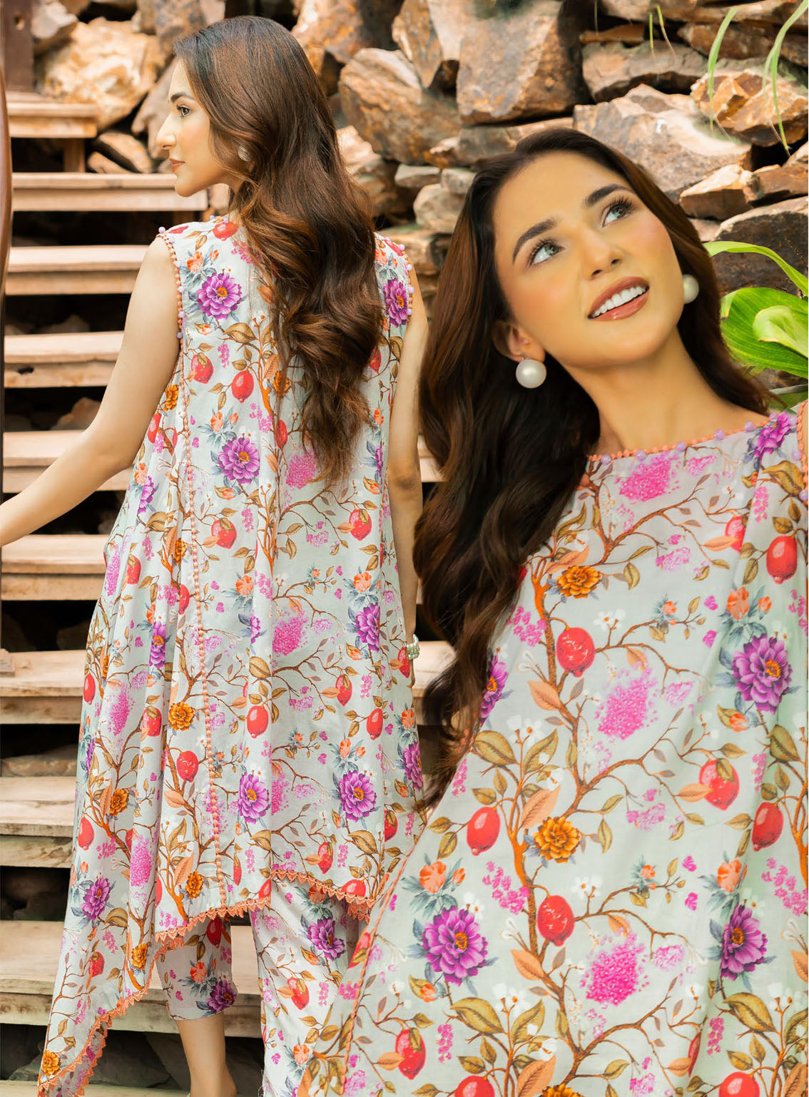 Bage-e-Gul By Gul Ahmed Printed Lawn Unstitched Kurti - GA24BG SL-42081 Bage-e-Gul By Gul Ahmed Printed Lawn Unstitched Kurti - GA24BG SL-42081