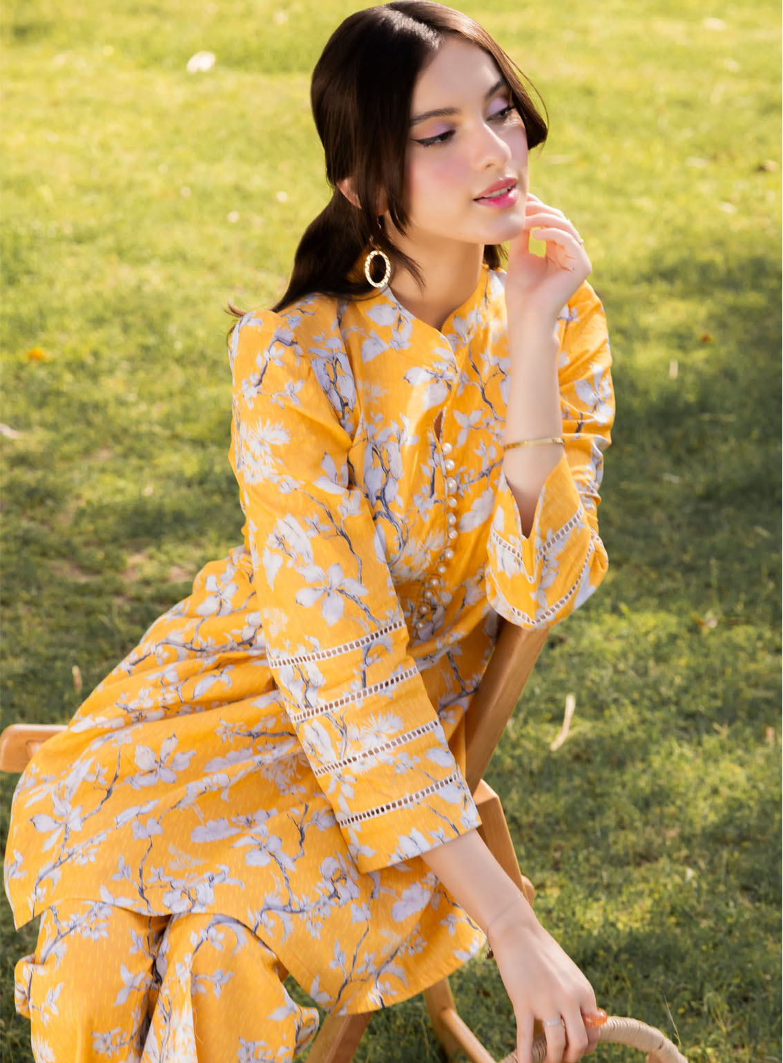 Bage-e-Gul By Gul Ahmed Printed Lawn Unstitched Kurti - GA24BG SL-42083 Bage-e-Gul By Gul Ahmed Printed Lawn Unstitched Kurti - GA24BG SL-42083