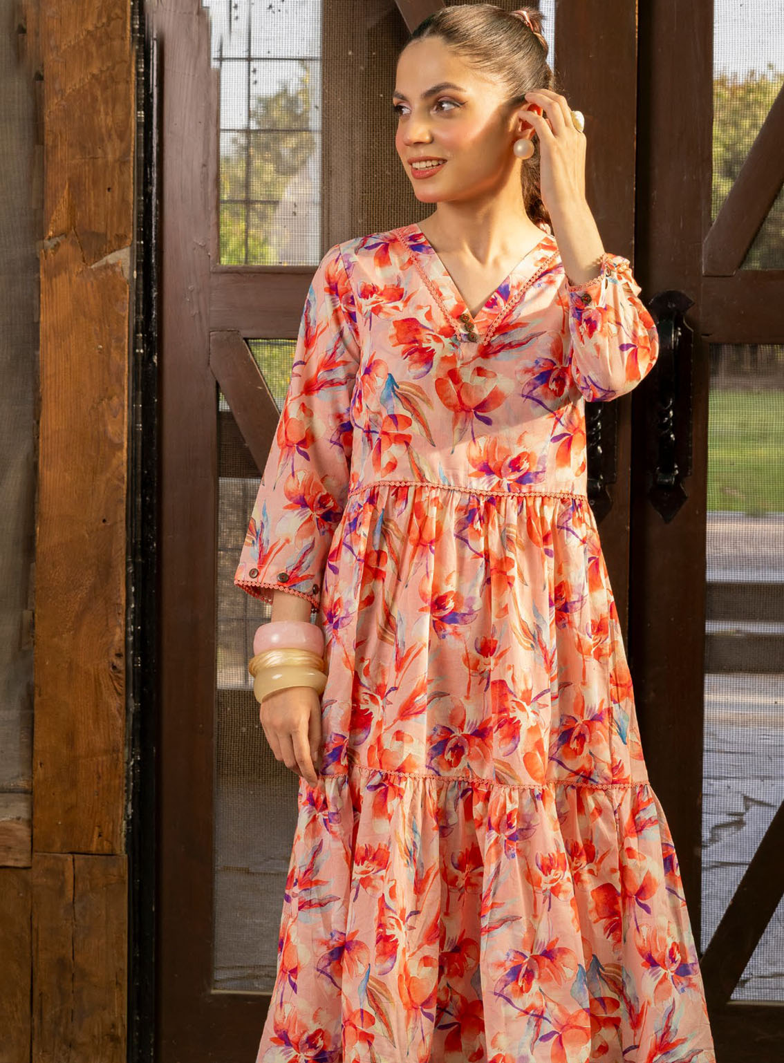 Bage-e-Gul By Gul Ahmed Printed Lawn Unstitched Kurti - GA24BG SL-42089 Bage-e-Gul By Gul Ahmed Printed Lawn Unstitched Kurti - GA24BG SL-42089